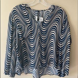 VEDA Silk Top - NEW WITH TAGS